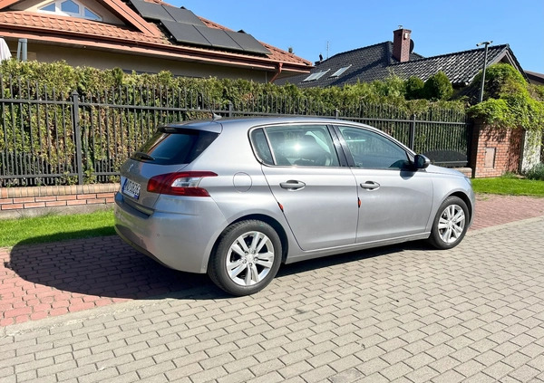 Peugeot 308 cena 34500 przebieg: 45000, rok produkcji 2013 z Sieraków małe 79